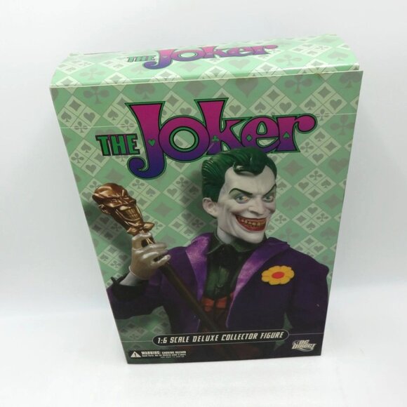 JOKER Deluxe Collector Action Figure 1:6 by DC Direct NIB 13" - Picture 7 of 14